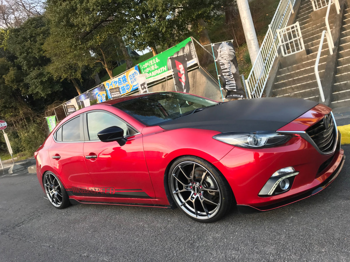 アクセラセダン BM系 ボルクレーシングG025 19インチ — MOTORINGSEED