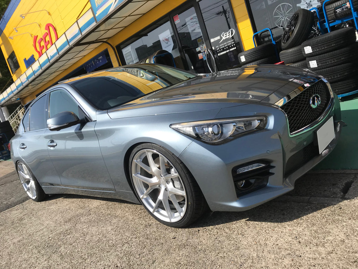 スカイラインセダン V37 AODHAN Wheels LS7 20インチ — MOTORINGSEED