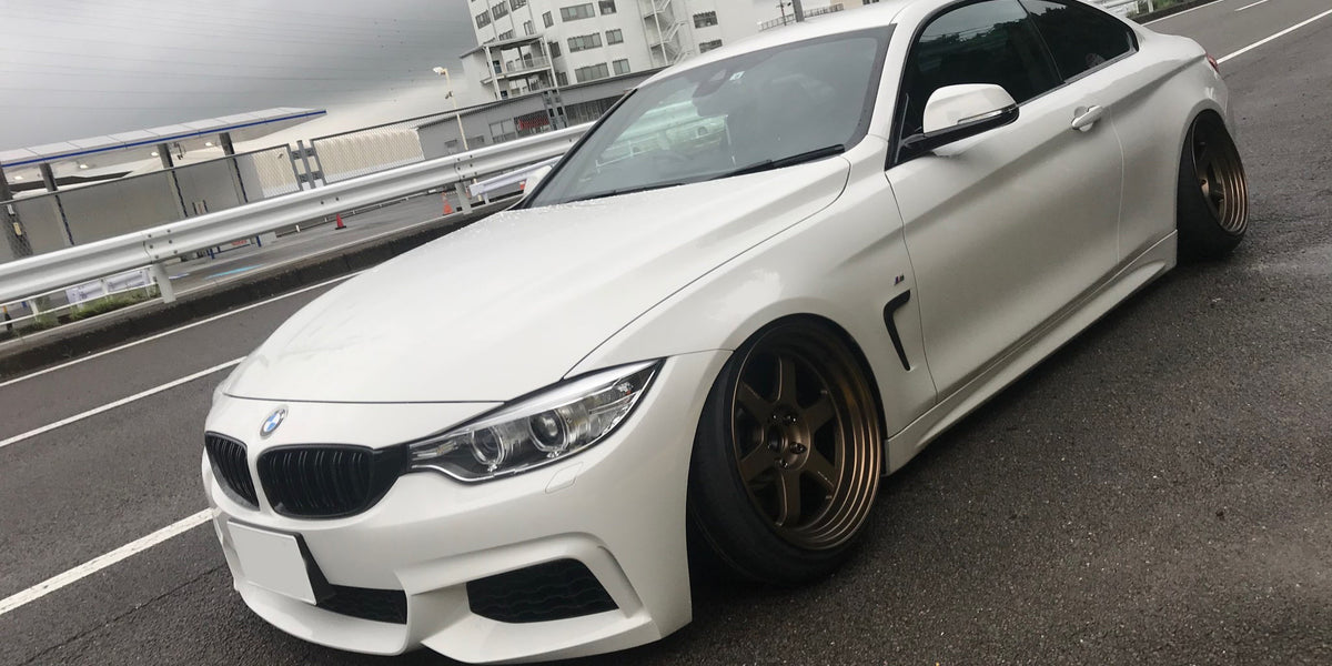 BMW 4シリーズ(F32) ボルクレーシングTE37V MARK2 18インチ
